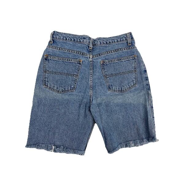 Vtg 90s Arizona Cut Off Button Fly Denim Jean Shorts Womens Size 7 7.5” Inseam - Picture 8 of 8